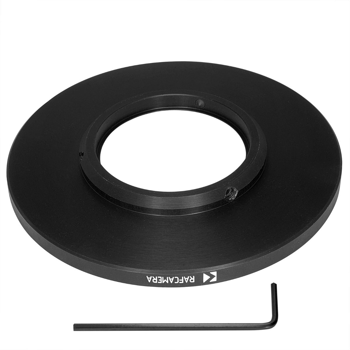 37mm clamp to M77x0.75 female thread adapter (step-up ring) for Kiev-16U lenses