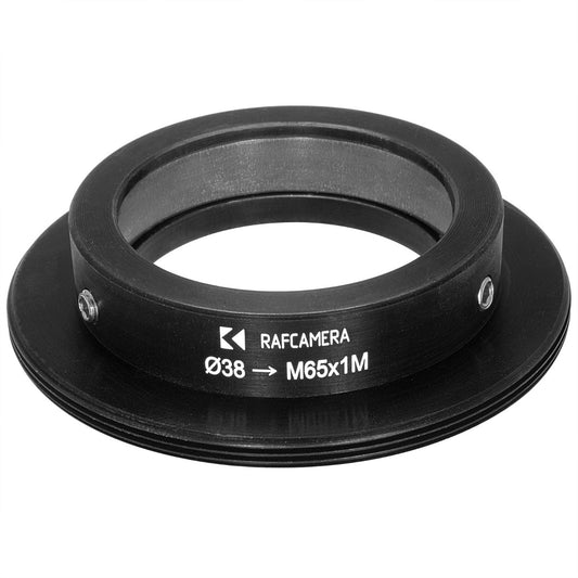 38mm clamp to M65x1 male thread adapter for helicoids