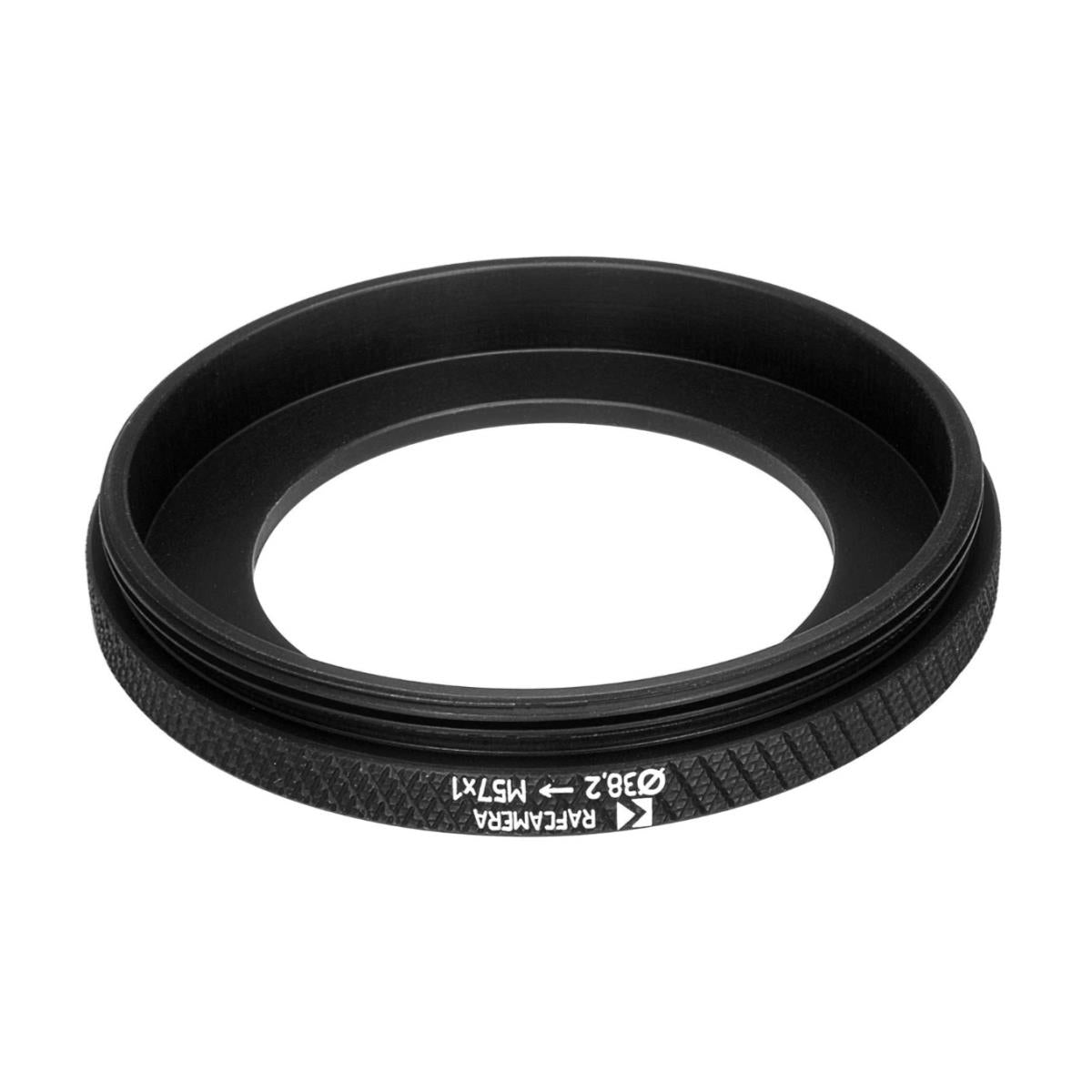 38.2mm bore to M57x1 male thread adapter to mount shutters on Bronica S2 camera