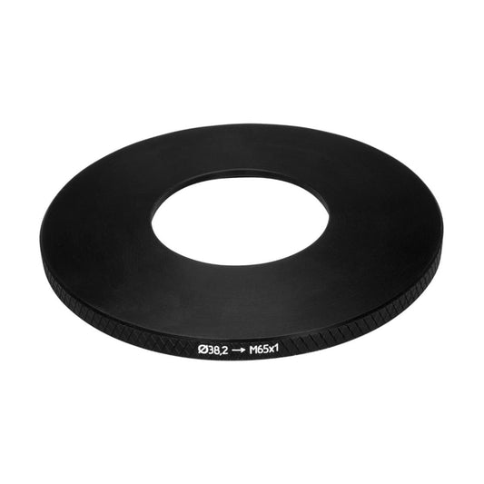 38.2mm bore to M65x1 male thread adapter for Compound Dagor shutters, wide