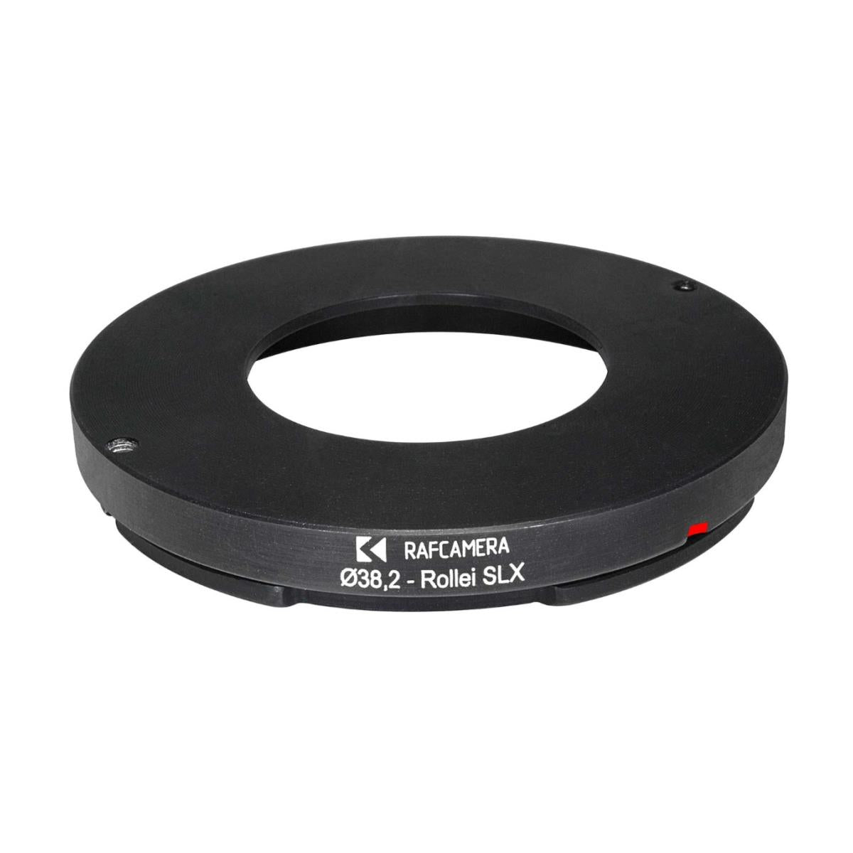 38.2mm bore to Rolleiflex SLX mount adapter for Compound Dagor shutters