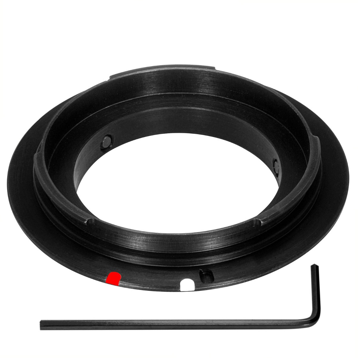 39mm clamp to Canon EF camera mount adapter