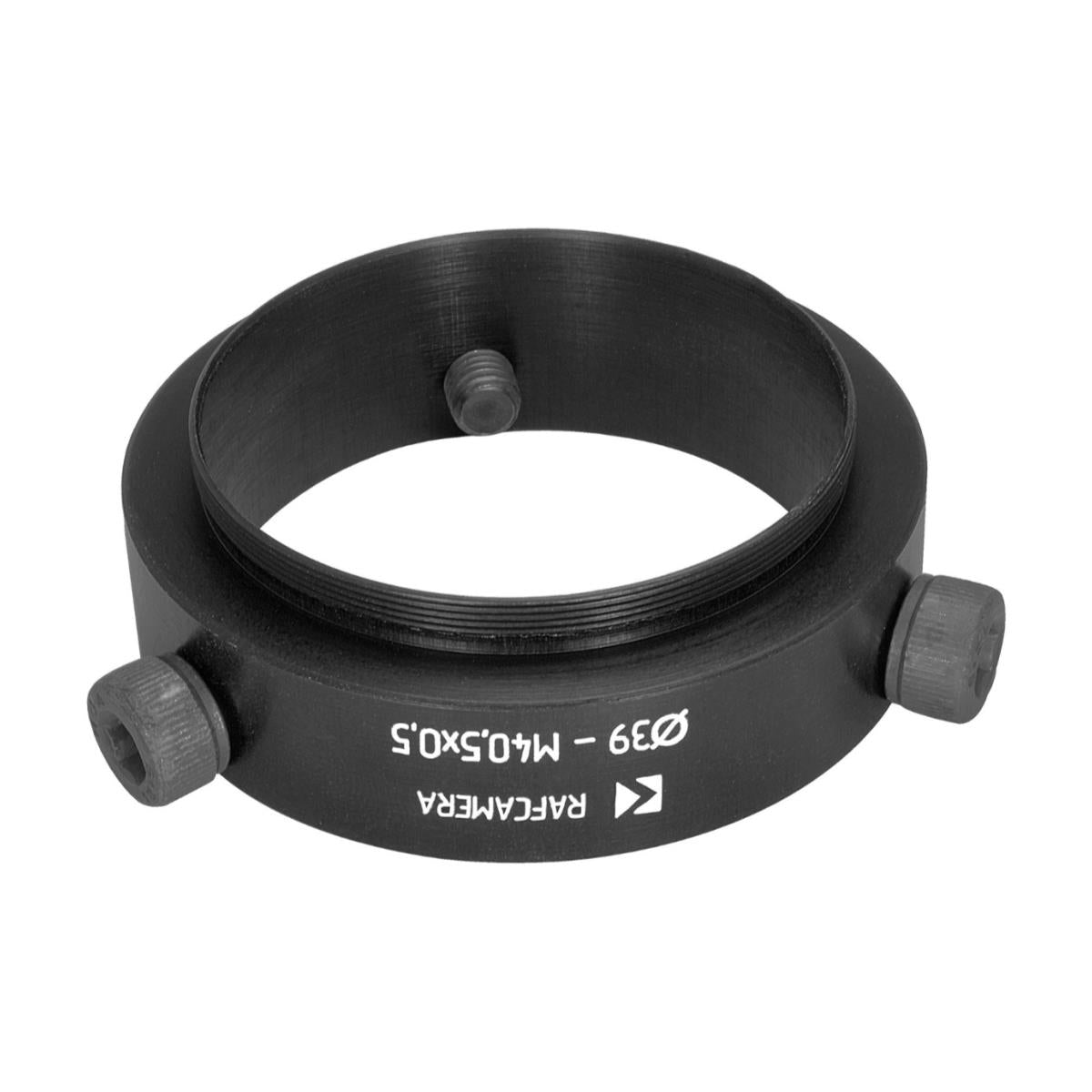 39mm clamp to M40.5x0.5 male thread adapter for Kowa 16-A
