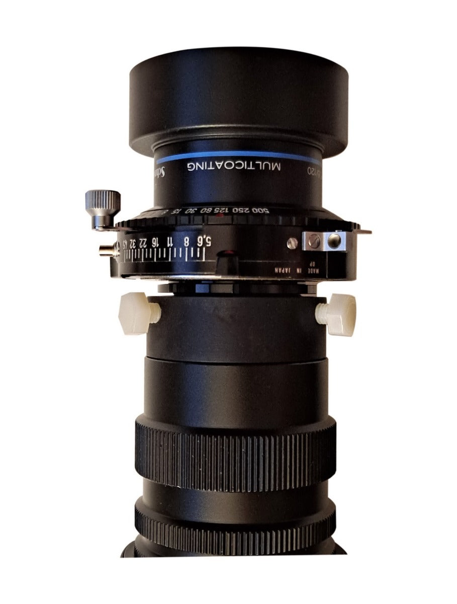 39.2mm clamp to M42x1 male thread adapter for Makro-Symmar HM 5.6/120mm lens