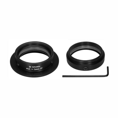 40mm clamp to Canon EF camera mount adapter for 2/47.5mm Cinelux