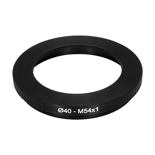 40mm bore to M54x1 male thread adapter for helicoids