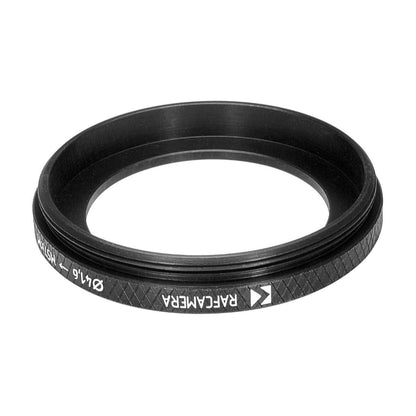 41.6mm bore to M57x1 male thread adapter to mount shutters on Bronica S2 camera