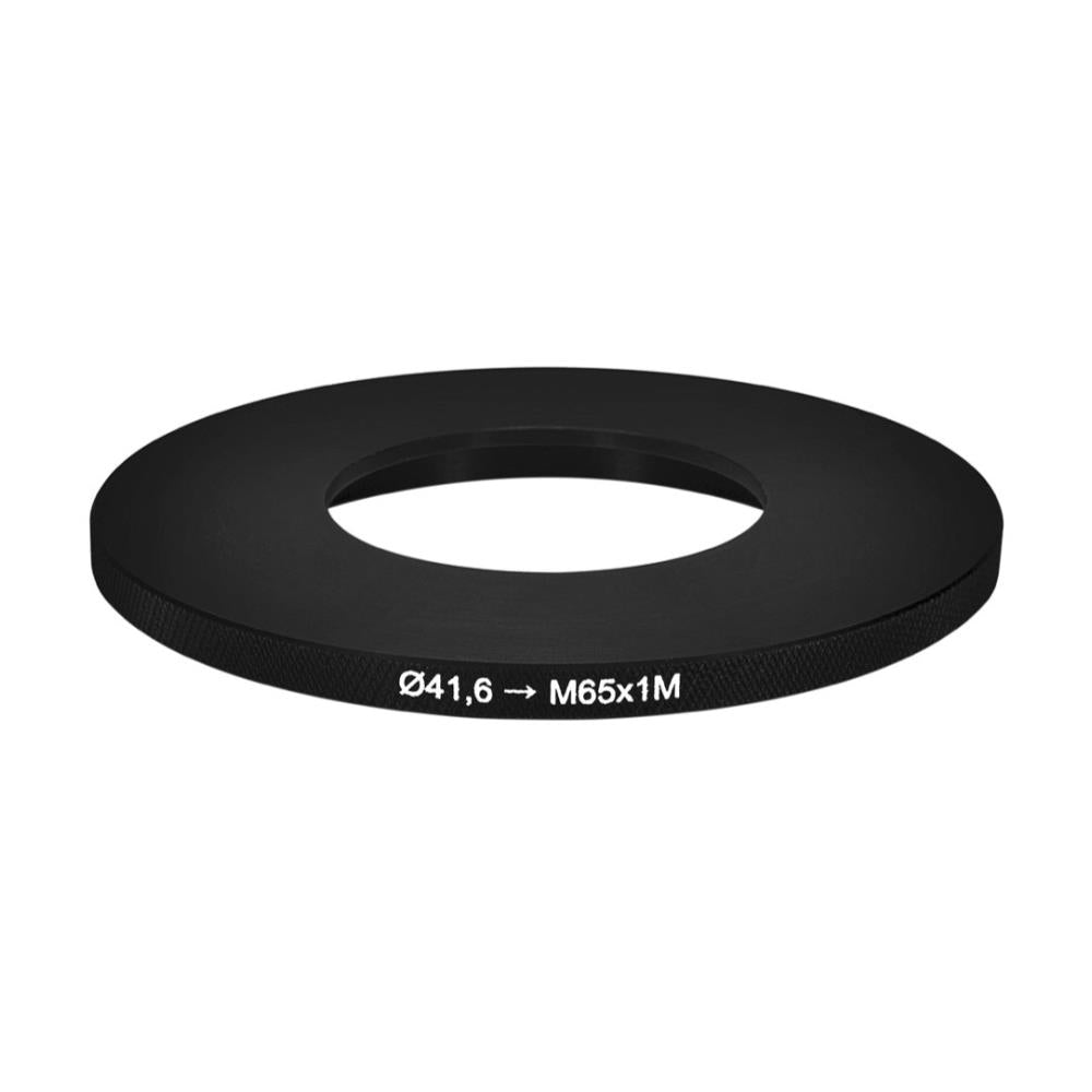 41.6mm bore to M65x1 male thread adapter for shutters, wide