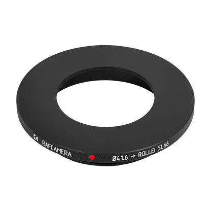41.6mm to Rolleiflex SL66 mount adapter for Compur, Copal, Prontor shutters