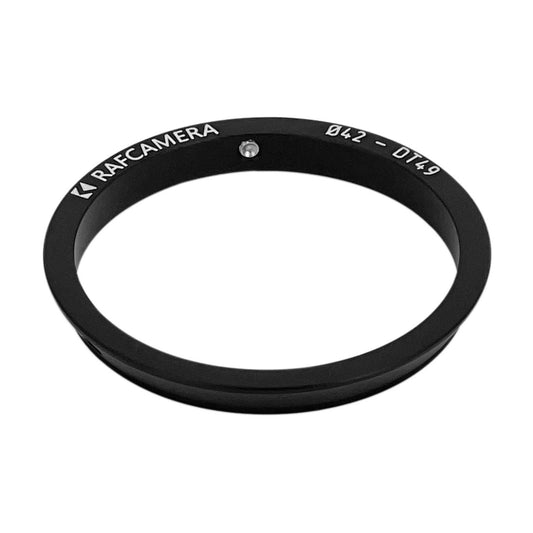 42mm clamp to 49mm dovetail mount adapter
