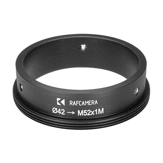 42mm clamp to M52x1 male thread adapter for helicoids