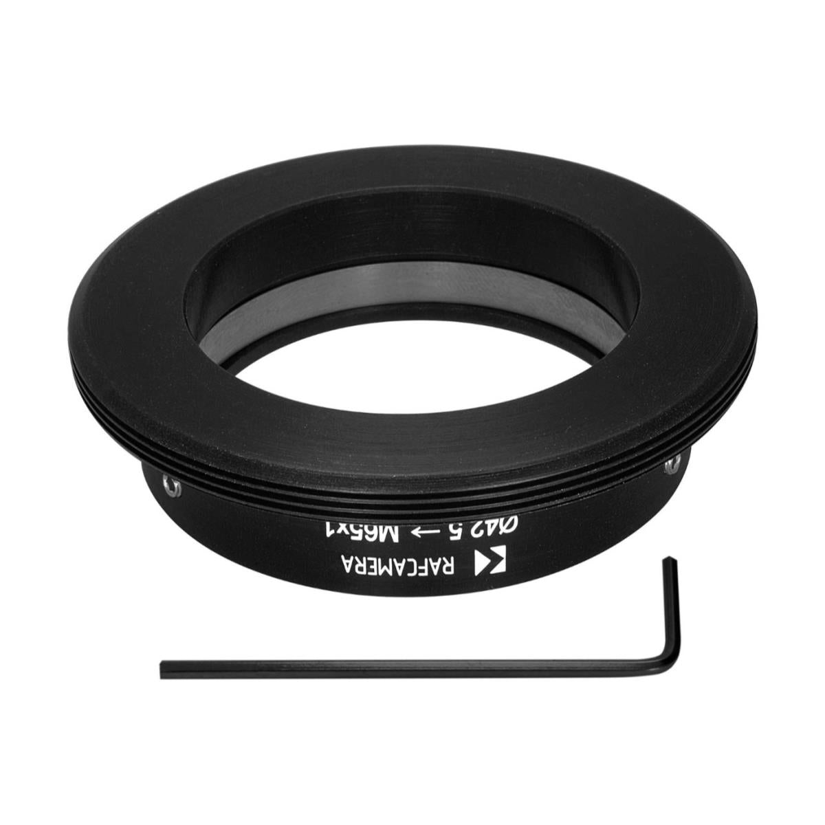 42.5mm clamp to M65x1 male thread adapter for helicoids