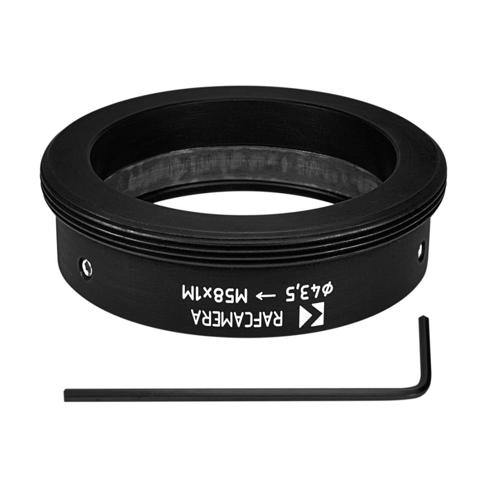 43.5mm clamp to M58x1 male thread adapter for helicoids