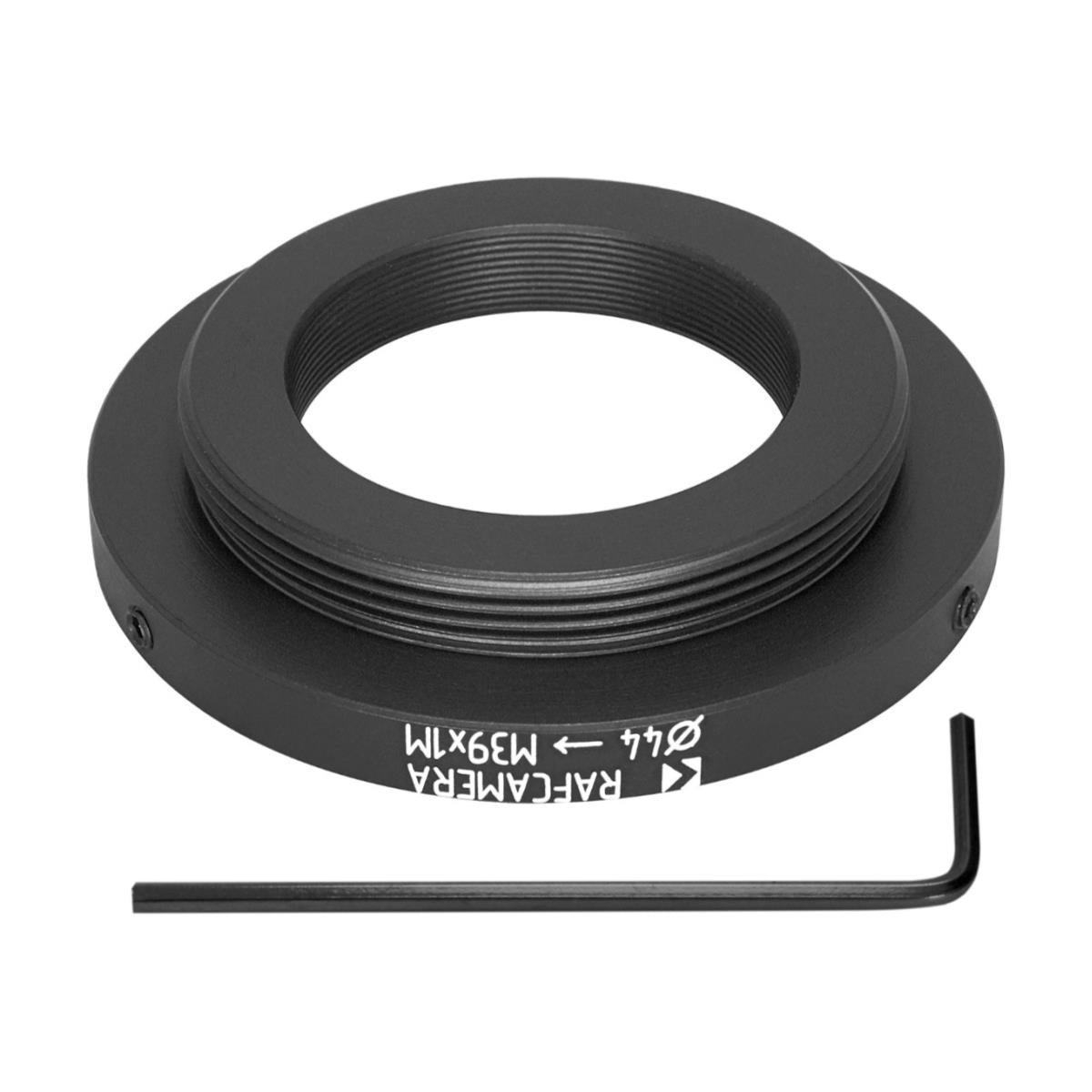44mm clamp to M39x1 male thread adapter for M-Componon 4/28mm lens