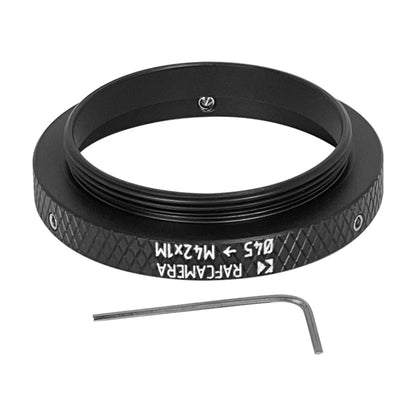 45mm clamp to M42x1 male thread adapter