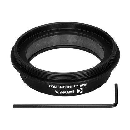 45mm clamp to M58x0.75 male thread adapter