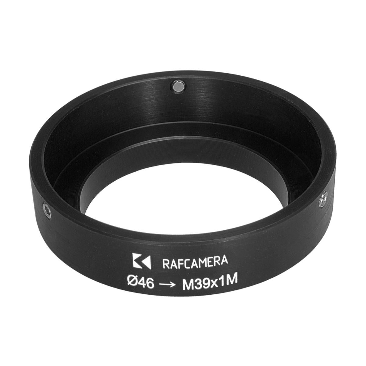 46mm clamp to M39x1 male thread adapter for inspec.x lenses