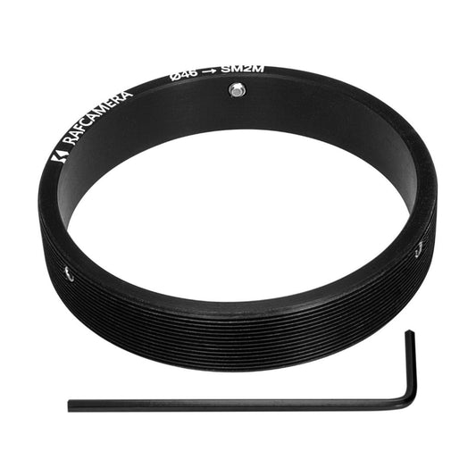 46mm clamp to SM2 male thread adapter for Linos Inspec.X L 5.6/105mm lens