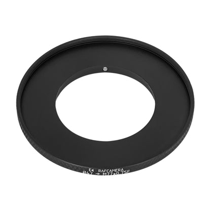 47mm clamp to M77x0.75 female thread adapter
