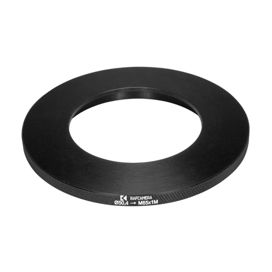50.4mm bore to M65x1 male thread adapter for Ilex #3 shutters, wide