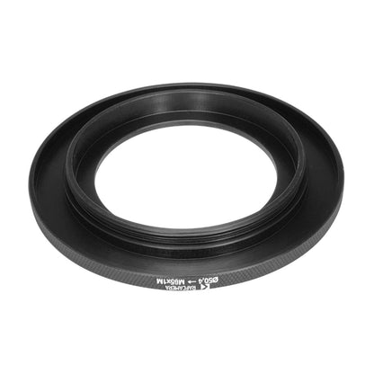 50.4mm bore to M65x1 male thread adapter for Ilex #3 shutters, wide