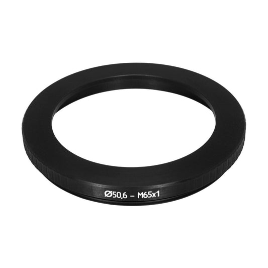50.4mm bore to M65x1 male thread adapter for Ilex #3 shutters