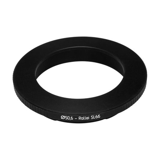 50.6mm to Rolleiflex SL66 mount adapter for Ilex #3 shutters