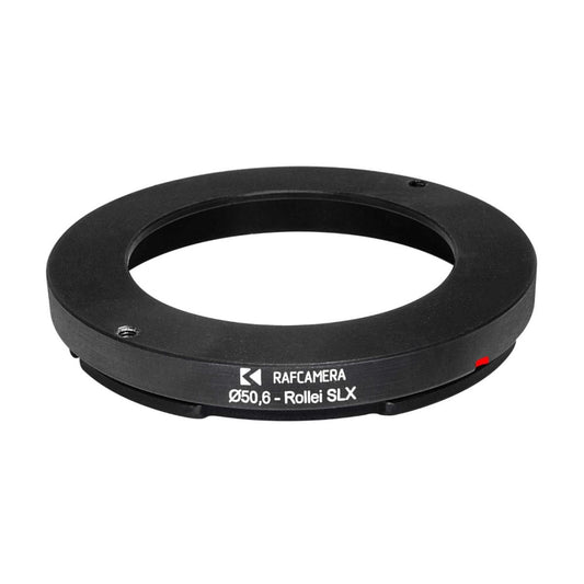 50.6mm bore to Rolleiflex SLX mount adapter for Ilex #3 shutters