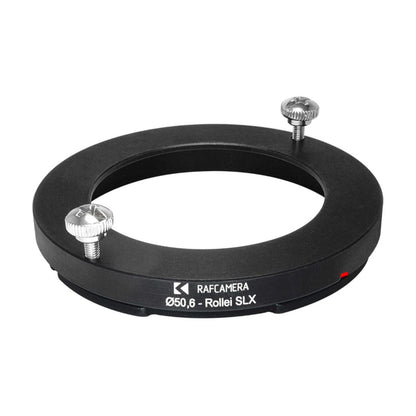 50.6mm bore to Rolleiflex SLX mount adapter for Ilex #3 shutters