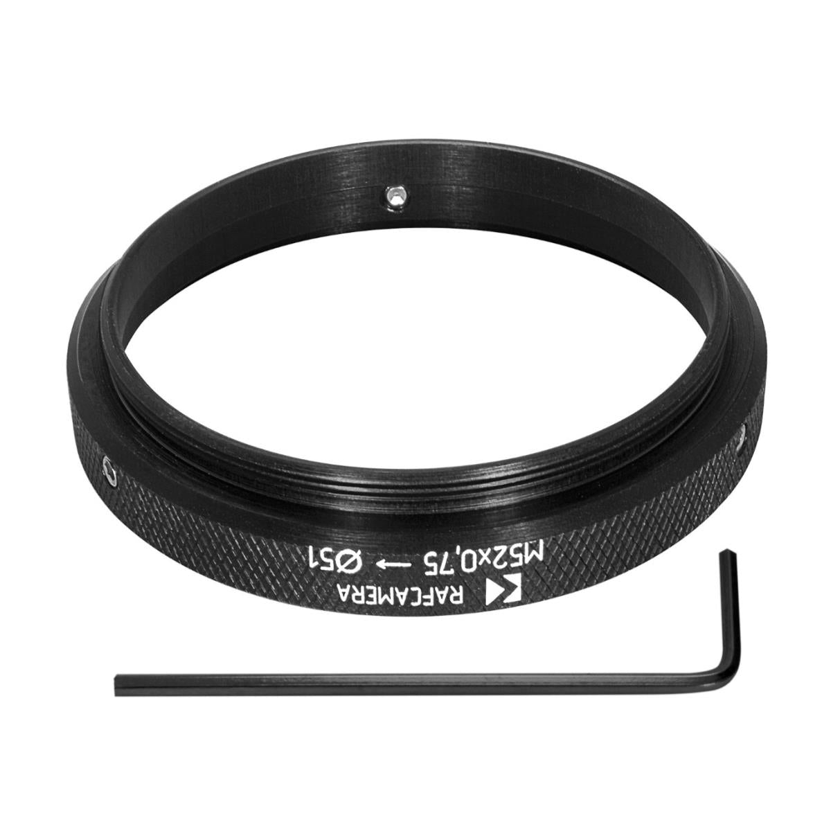 51mm clamp to M52x0.75 male thread adapter for Minolta CE Rokkor