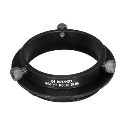 51mm clamp to Rolleiflex SL66 camera mount adapter