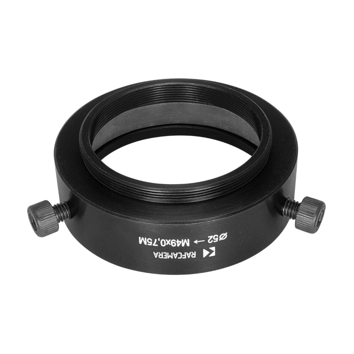 52mm clamp to M49x0.75 male thread adapter for Kowa Anamorphic 16-H lens