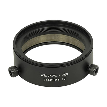 52mm clamp to M62x0.75 male thread adapter for Kowa Anamorphic 16-H lens