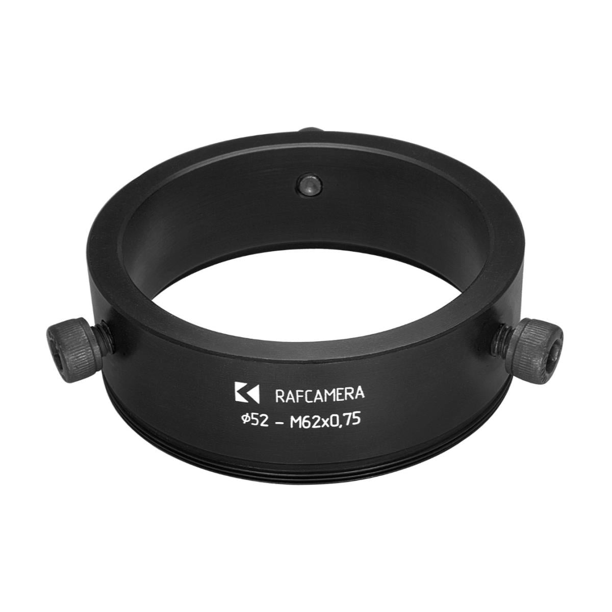 52mm clamp to M62x0.75 male thread adapter for Kowa Anamorphic 16-H lens
