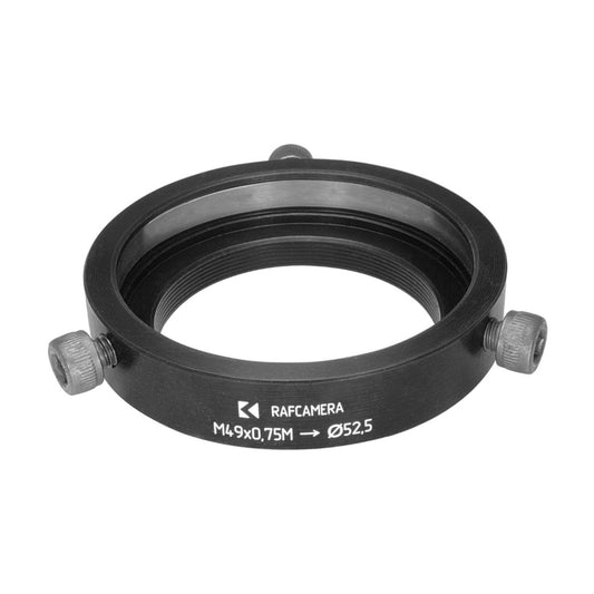 52.5mm clamp to M49x0.75 male thread adapter (for ISCO Ultrastar)