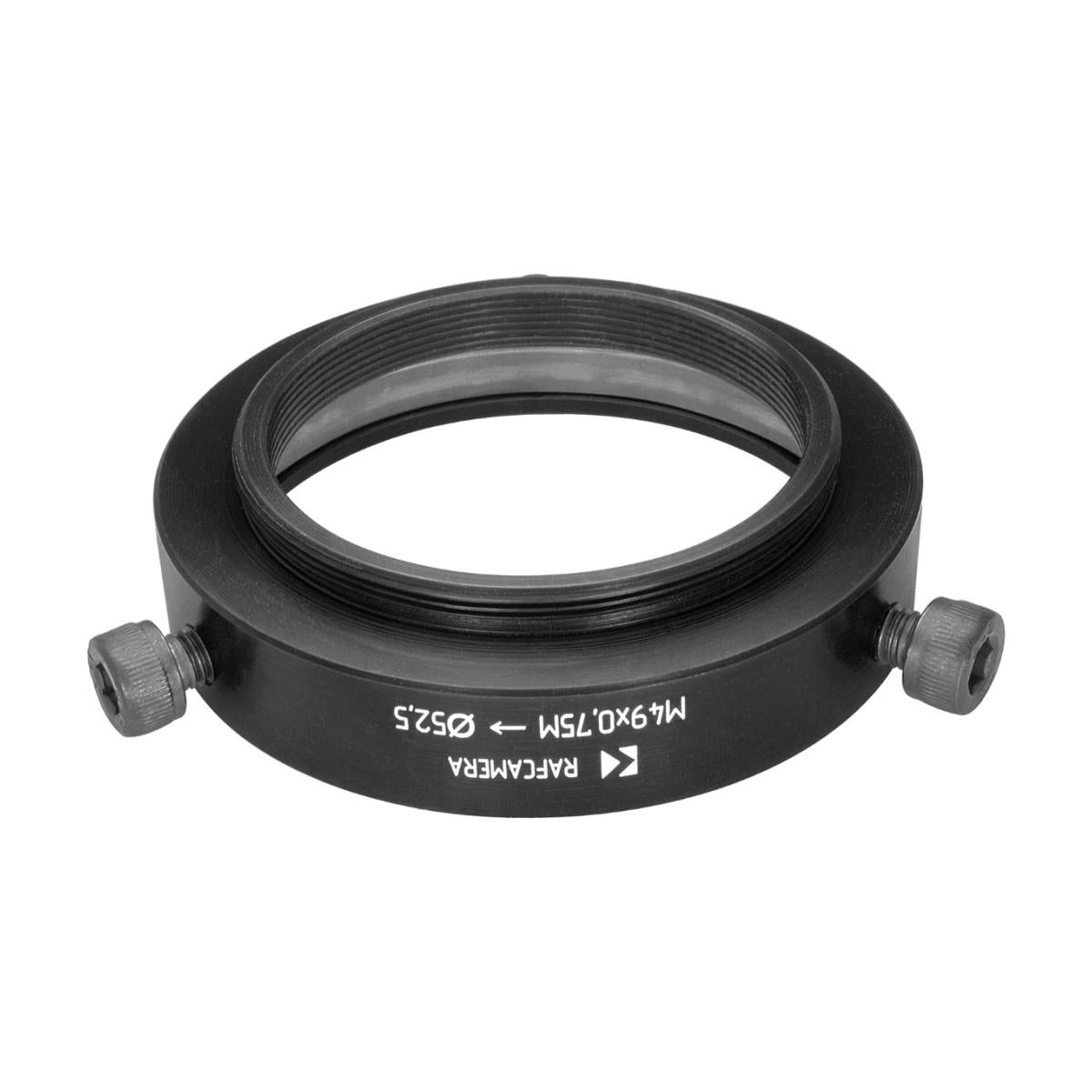 52.5mm clamp to M49x0.75 male thread adapter (for ISCO Ultrastar)