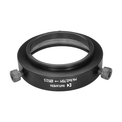 52.5mm clamp to M49x0.75 male thread adapter (for ISCO Ultrastar)