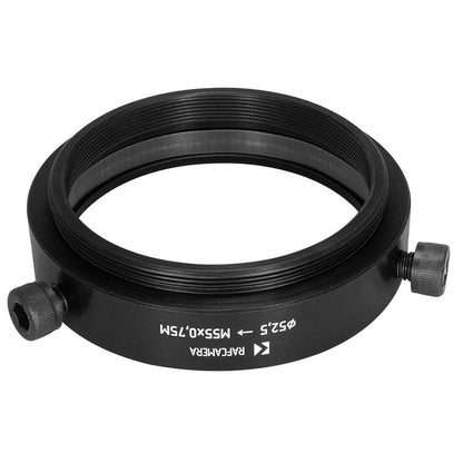52.5mm clamp to M55x0.75 male thread adapter (for ISCO Ultrastar)