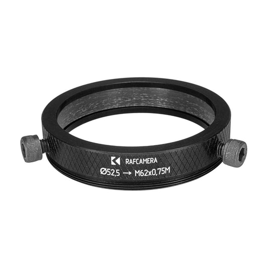 52.5mm clamp to M62x0.75 male thread adapter (for ISCO Ultrastar)