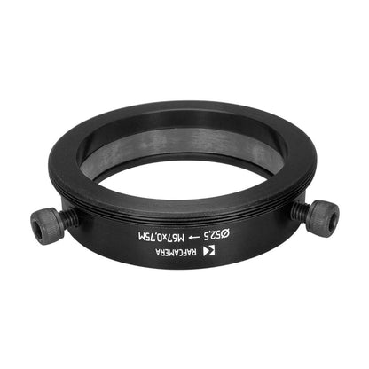 52.5mm clamp to M67x0.75 male thread adapter (for ISCO Ultrastar)
