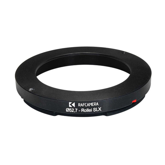 52.7mm bore to Rolleiflex SLX mount adapter for Compur #2 shutters