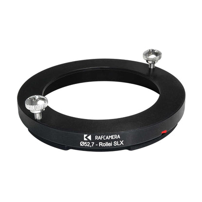 52.7mm bore to Rolleiflex SLX mount adapter for Compur #2 shutters