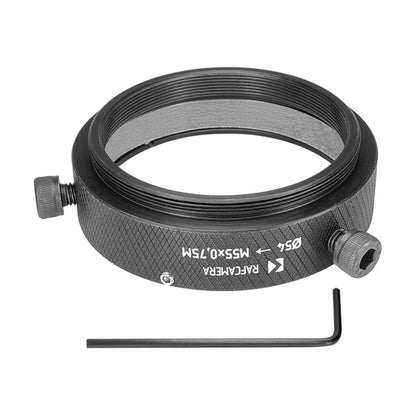 54mm clamp to M55x0.75 male thread adapter for Kowa Anamorphic 35 1.5x
