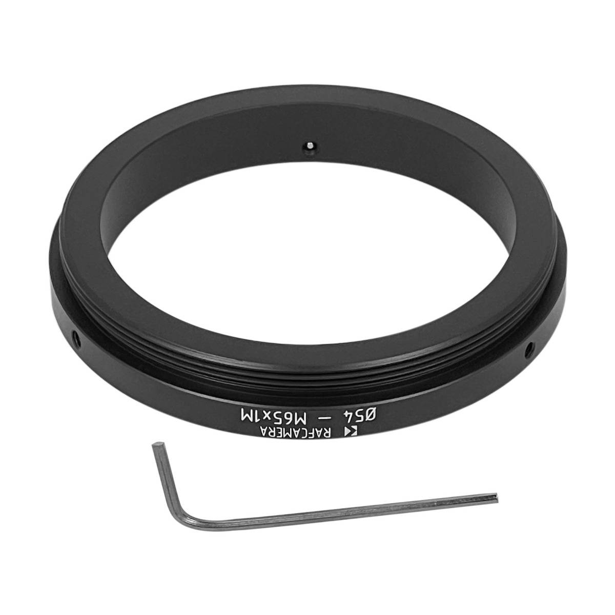 54mm clamp to M65x1 male thread adapter for Mejiro Genossen
