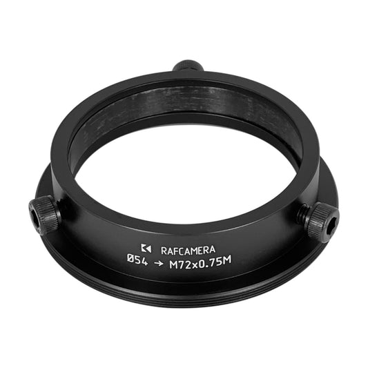 54mm clamp to M72x0.75 male thread adapter