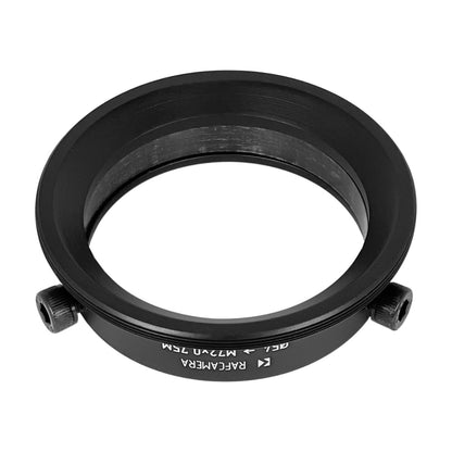 54mm clamp to M72x0.75 male thread adapter
