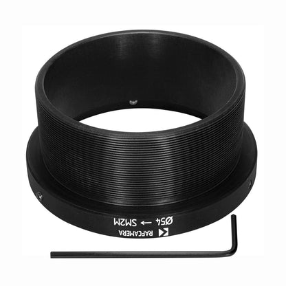 54mm clamp to SM2 male thread adapter
