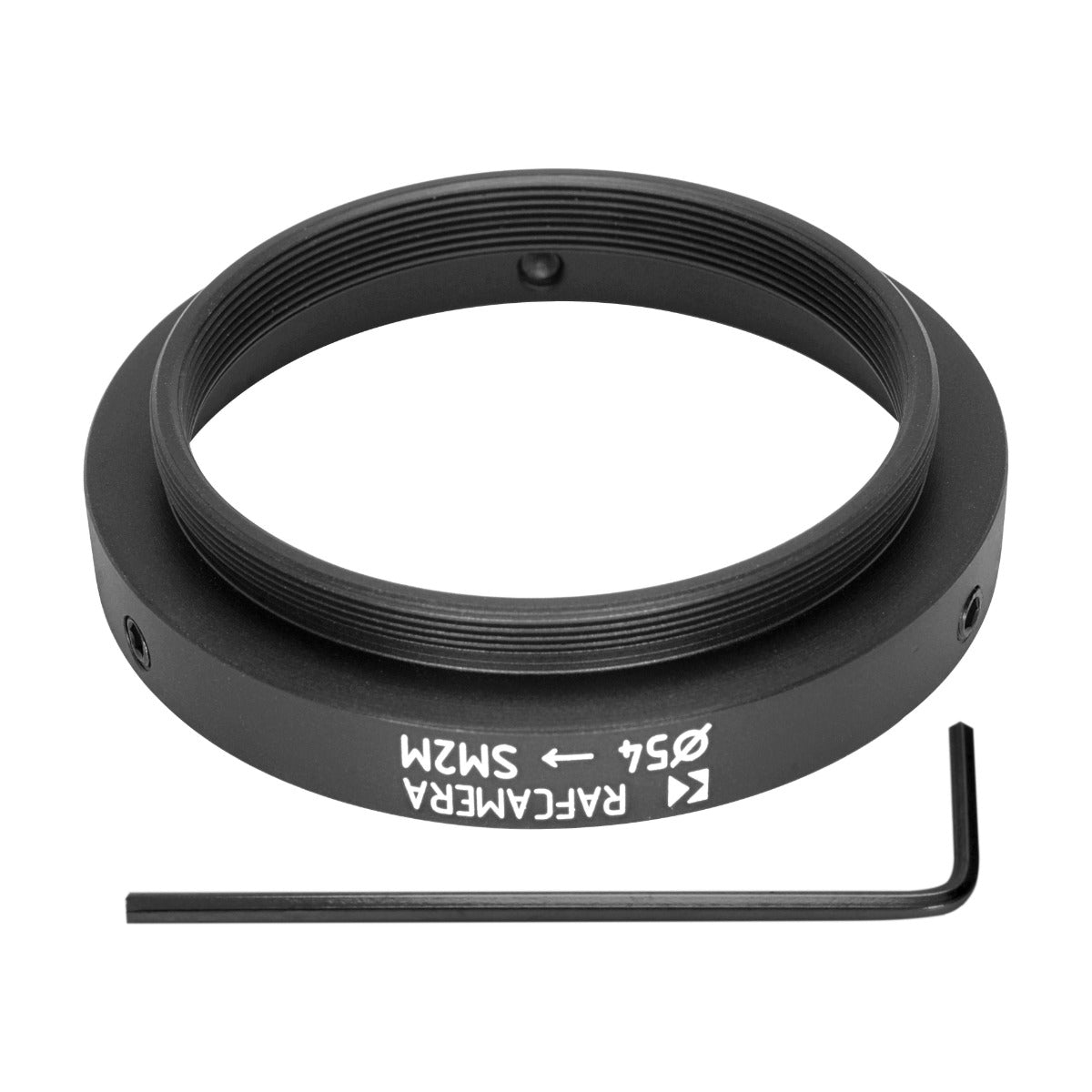 54mm clamp to SM2 male thread adapter, short