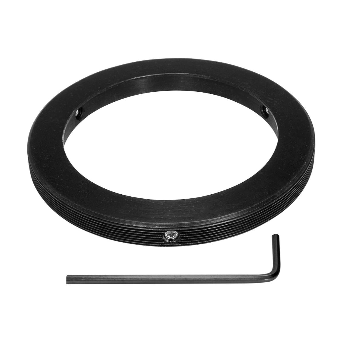 58mm clamp to M75x0.75 male thread adapter (for Rapido FVD-16A), short