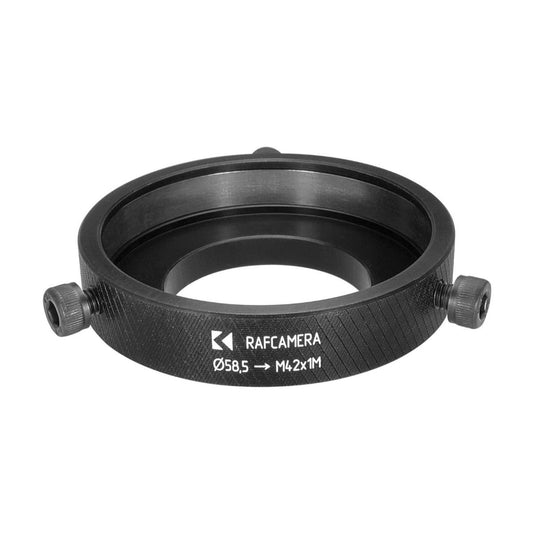 58.5mm clamp to M42x1 male thread adapter for Varo 90mm lens